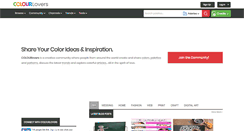 Desktop Screenshot of colourlovers.com